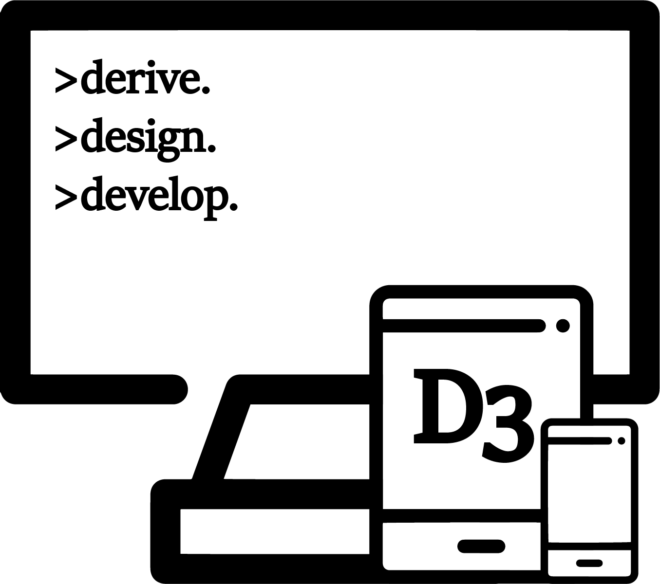 D3 logo
